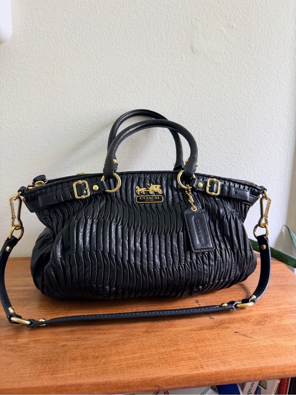 coach madison sophia satchel and wallet - Picture 4 of 12